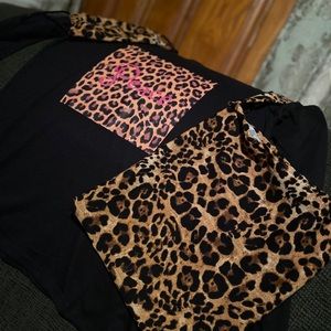 Cheetah Print Peace Shirt